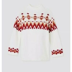 Isabel Maternity Mock Neck Sweater